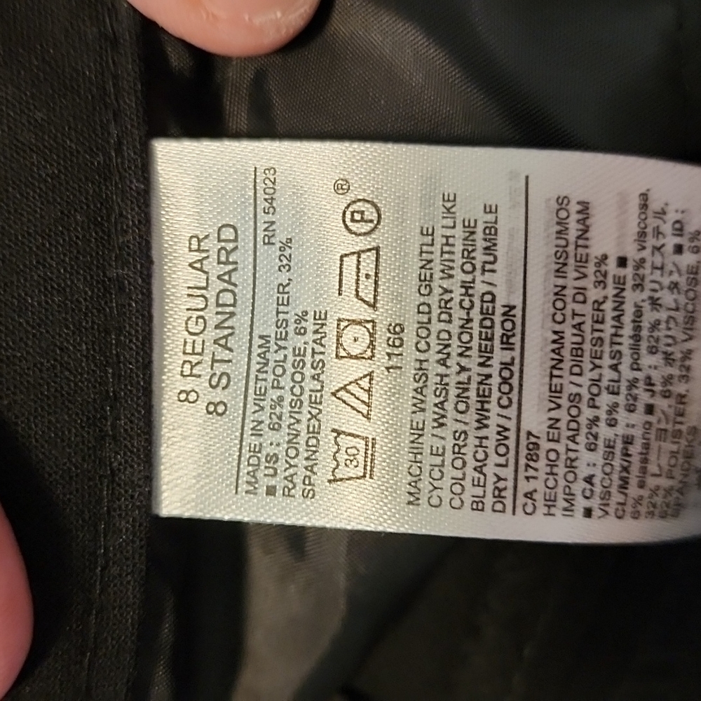 NWTs Old Navy black dress pant slacks - Picture 7 of 7